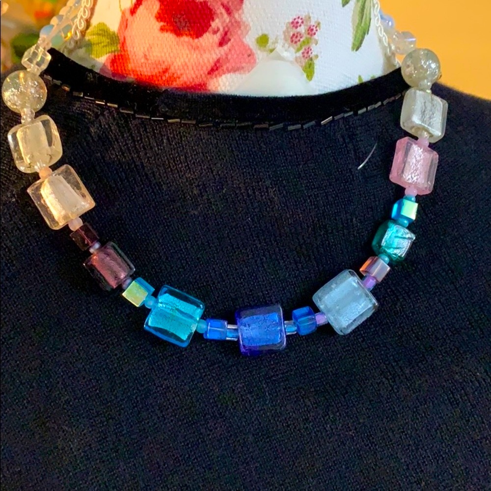 Glass Necklace handmade - Picture 3 of 13